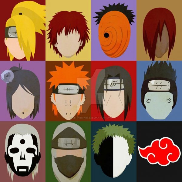 Наруто знак Акацуки