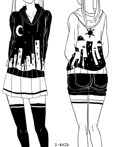 Аниме одежда для девушек кофта