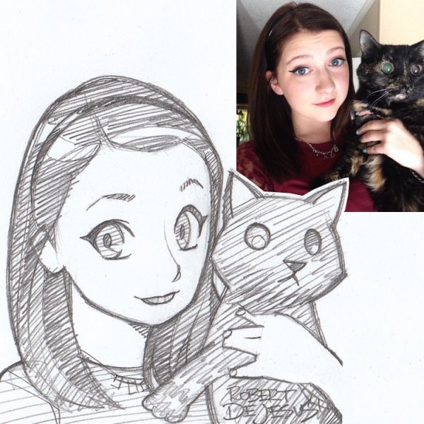 Рисунки Robert DEJESUS