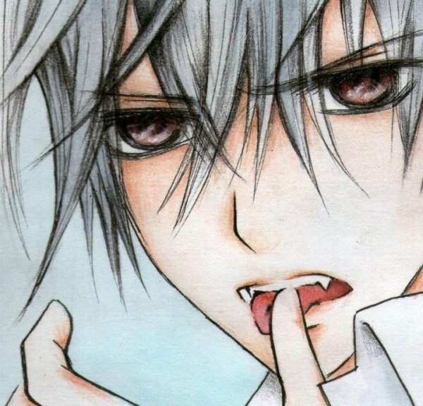 Рисование аниме вампиры