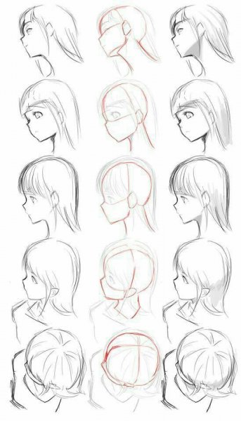 Туториалы по рисованию головы