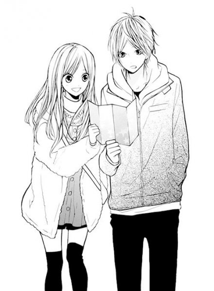 Аниме друзья парень и девушка