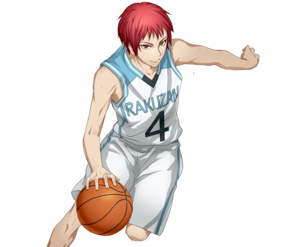 Акаши Сейджуро с мячом