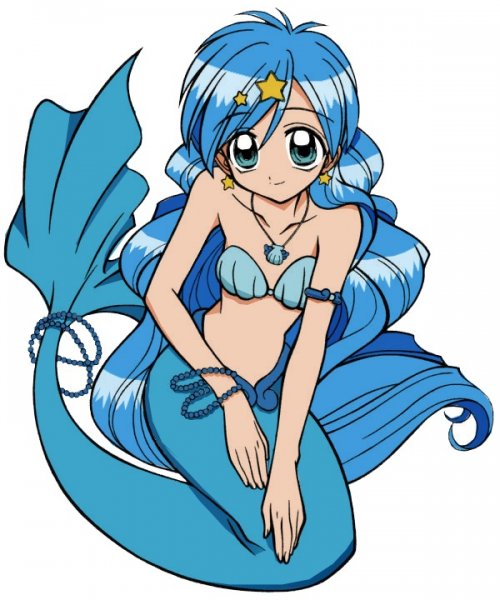 Рисунки аниме русалок