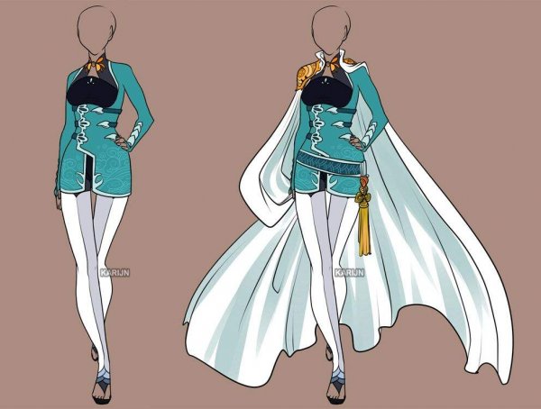 Аниме одежда