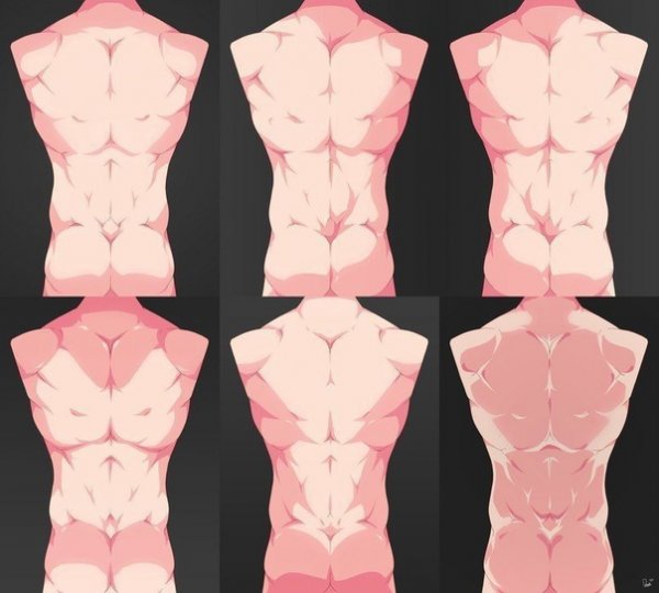 Туториал по рисованию мужского тела