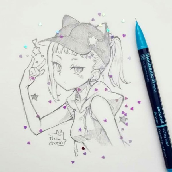 Скетчбук для рисования карандашом и маркером