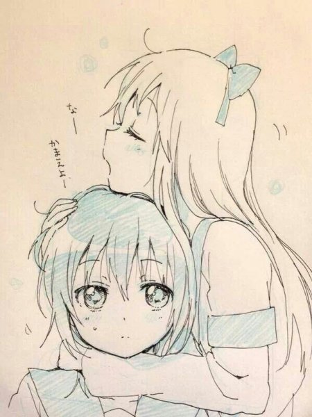 Аниме пары для рисования