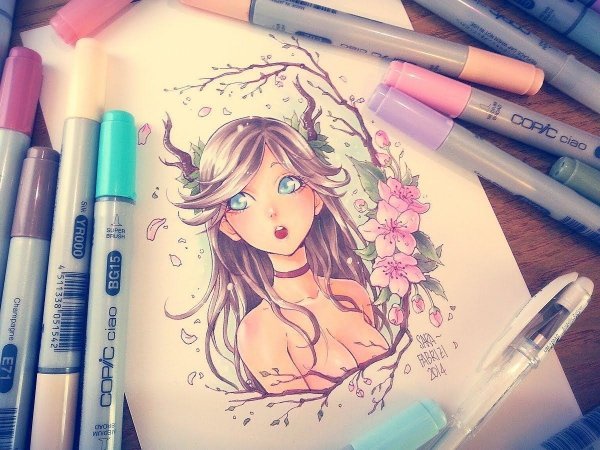 Маркеры для рисования Copic