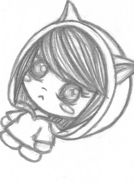 Чиби для срисовки легкие