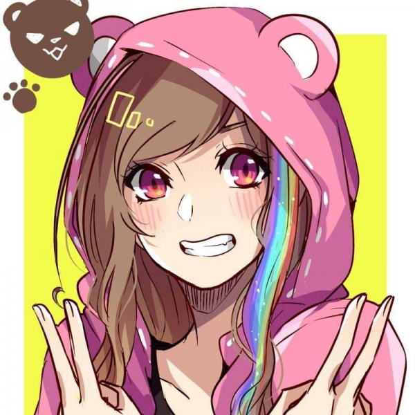 Девочки в виде аниме