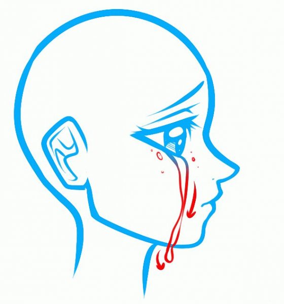 Слезы для срисовки