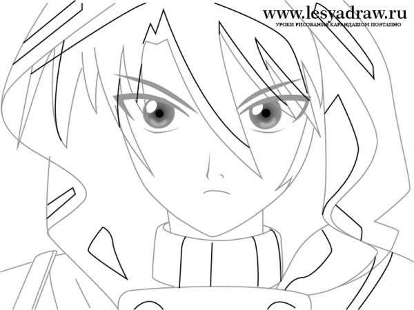 Бакуганы раскраска Маручо