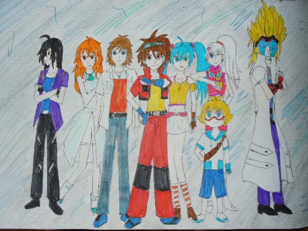 Отчаянные бойцы бакуган раскраска