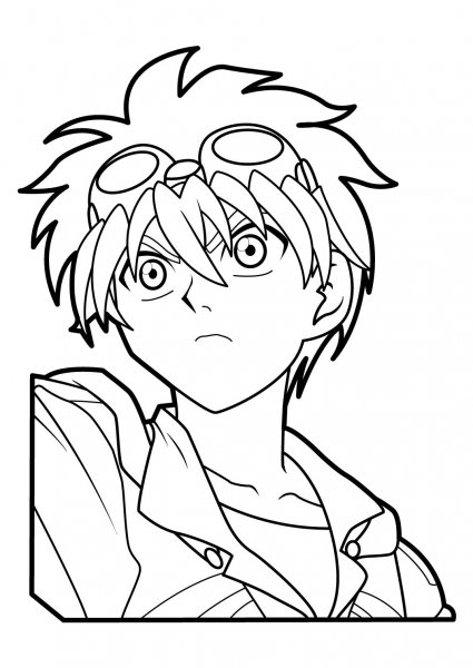 Аниме бакуган карандашом