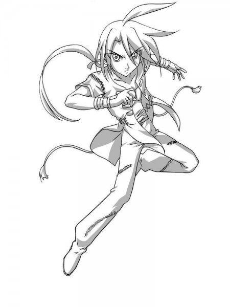 Шун Казами раскраска