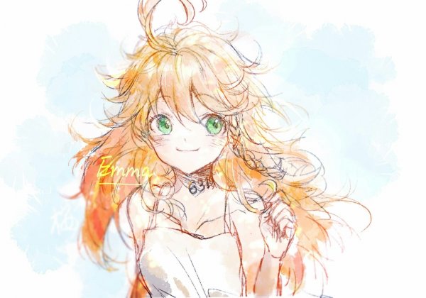 Эмма аниме арт