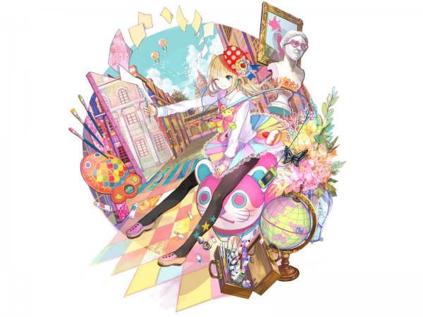 Аниме художница