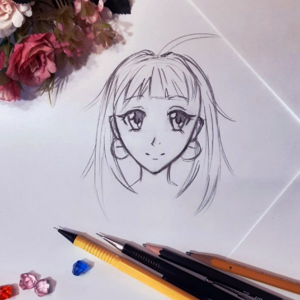 Учеба рисование аниме