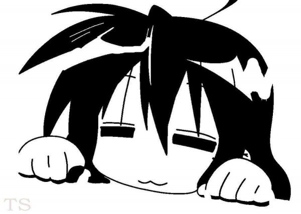 Трафарет аниме