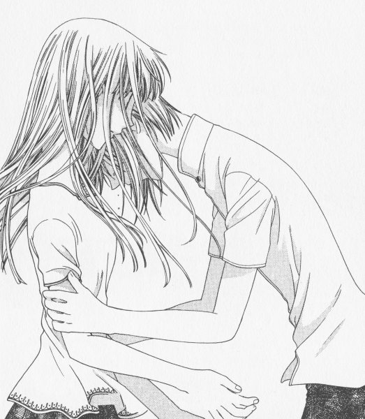 Корзинка фруктов аниме