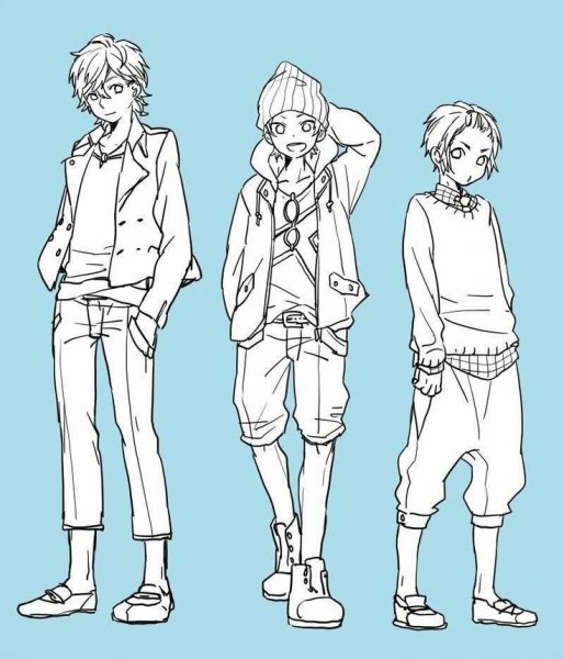 Скетчи в полный рост