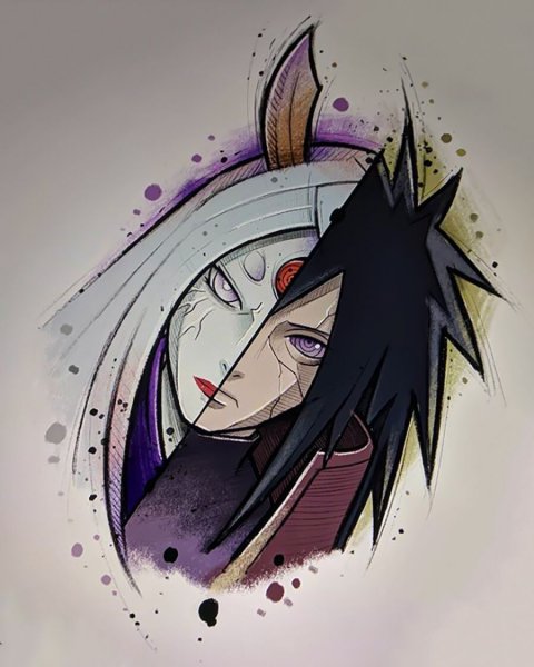 Мадара Кагуя Саске