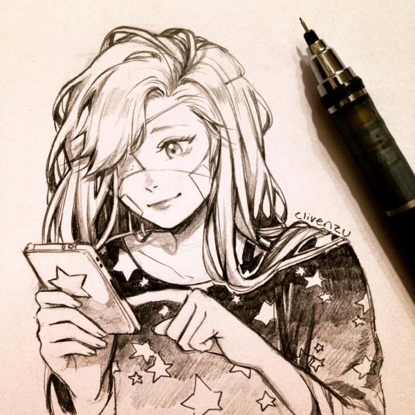 Арт линером аниме