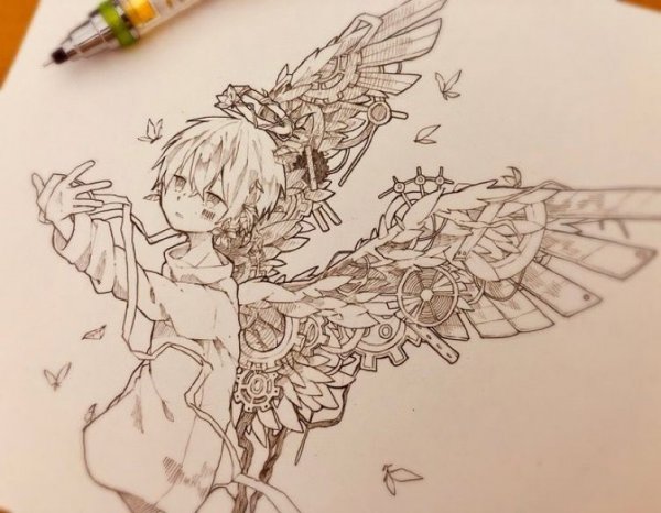 Скетчинг аниме