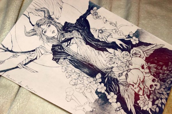 Аниме скетчи линером