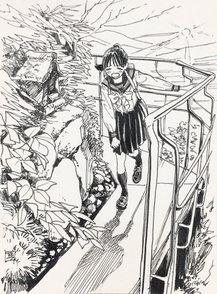 Манга иллюстрации