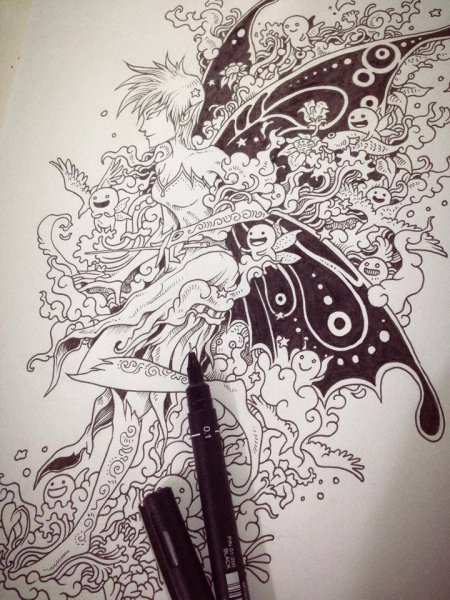 Тушь рисовальная