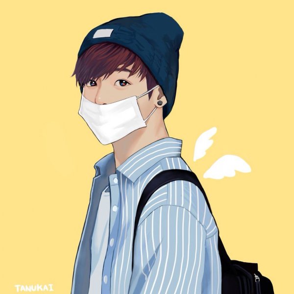 БТС Чонгук арт аниме