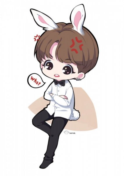 Чиби арт БТС