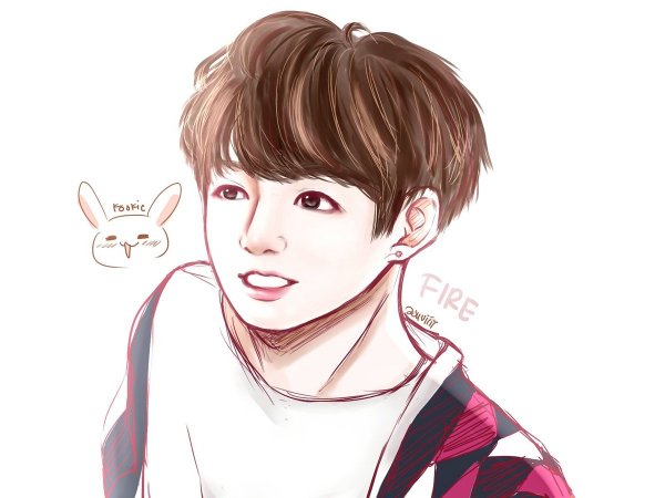 Чонгук из БТС аниме