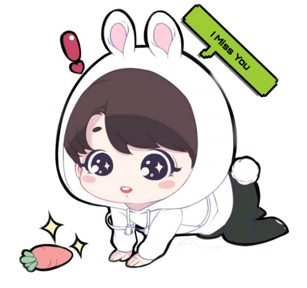 Стикеры BTS Чиби