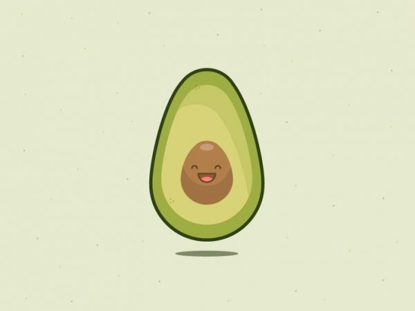 Авокадо арт
