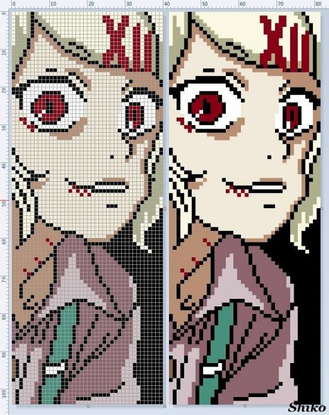 Себастьян Михаэлис пиксель арт