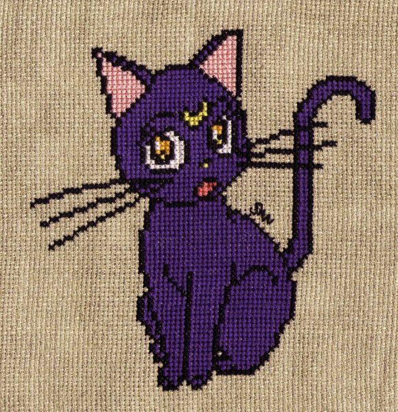Вышивка крестом аниме