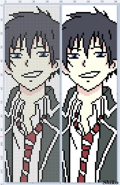 Себастьян Михаэлис пиксель арт