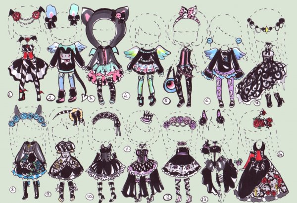 Чиби одежда