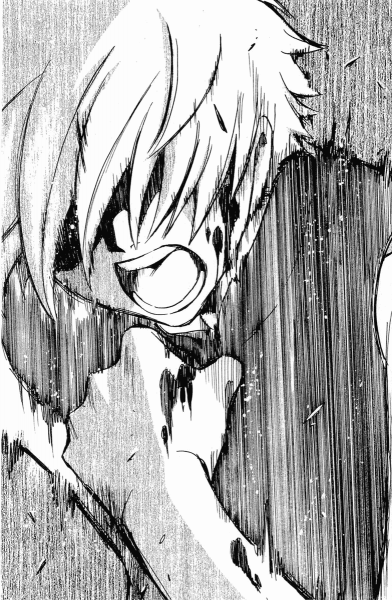 Аниме парень кровь изо рта