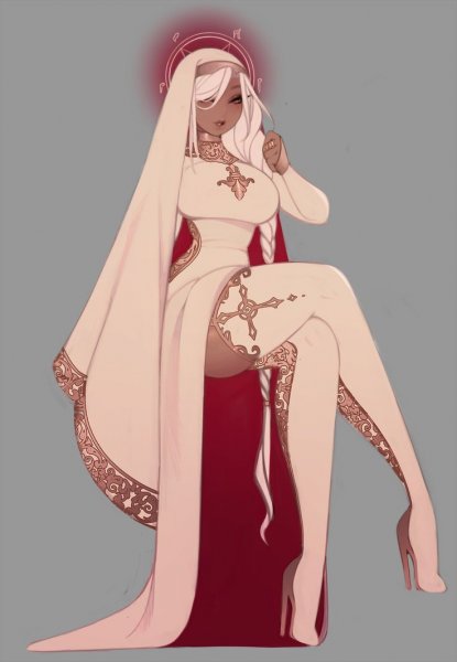 Сестра Клэр монахиня аниме