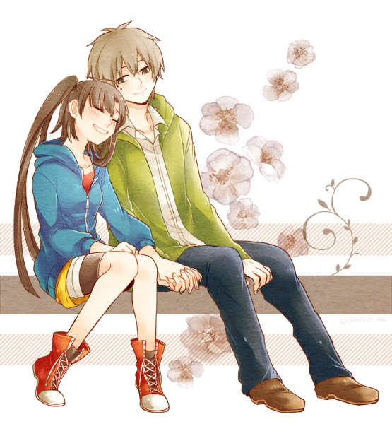 Аниме руки парочек