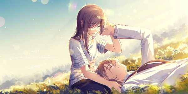 Аниме влюбленные пары