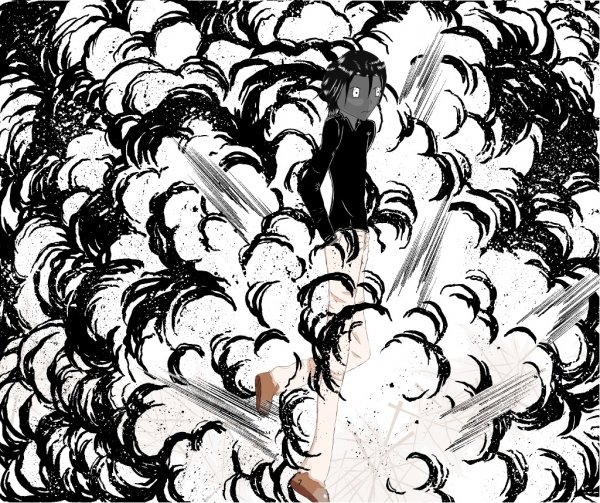 Дым в манге