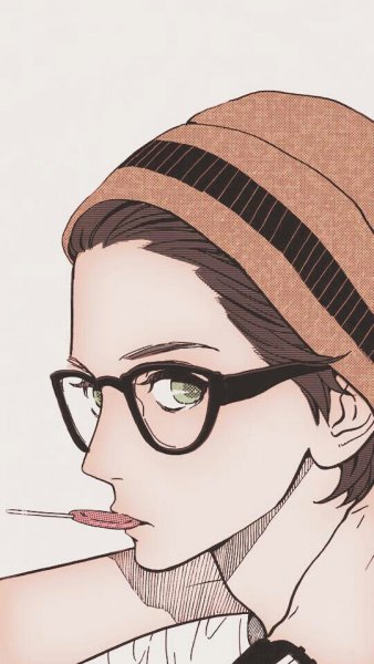 Арты людей в очках