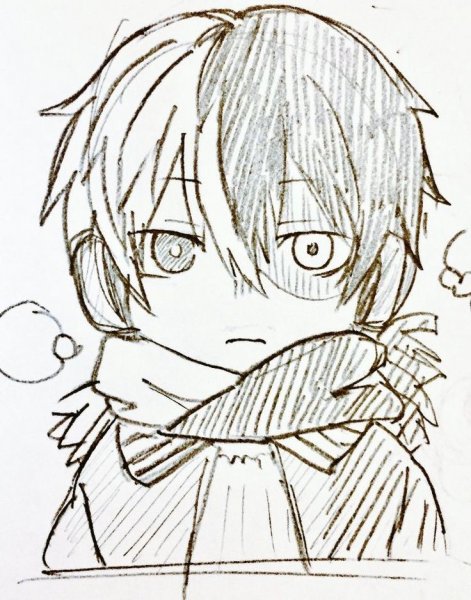 Шото Тодороки аниме для срисовки