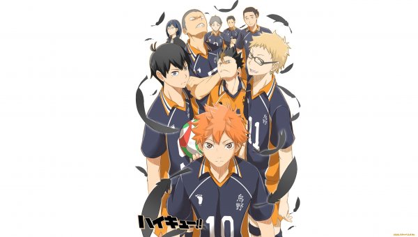 Haikyuu Эстетика Карасуно