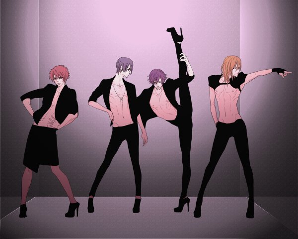 Аниме танцоры